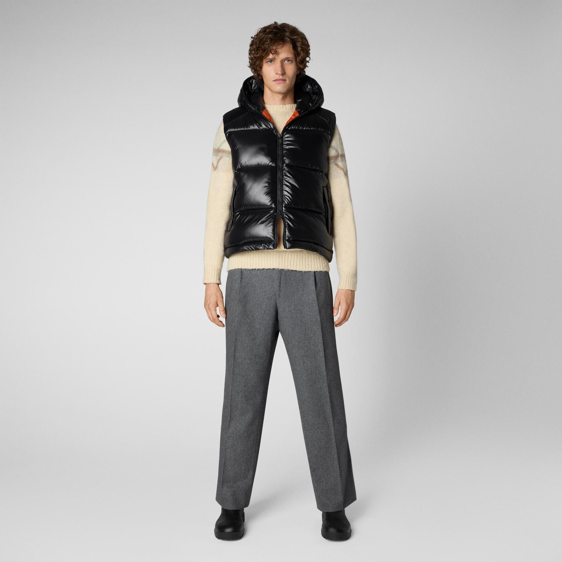 Gilet smanicato con cappuccio Dexter