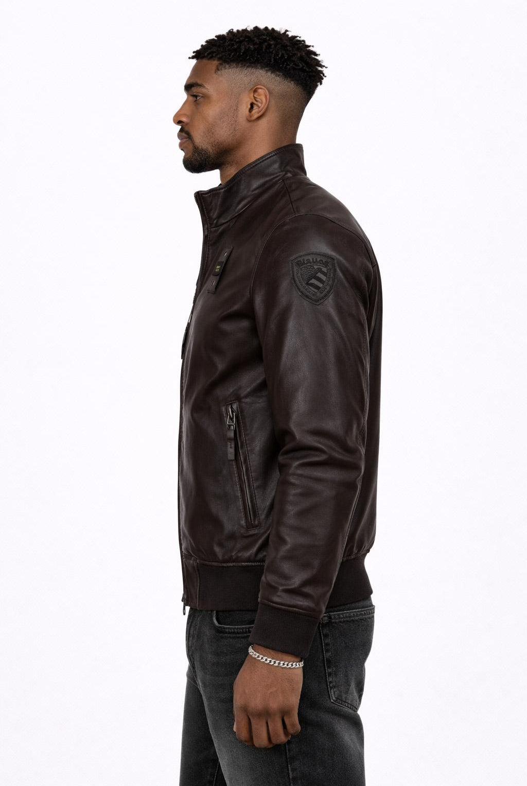 Giubbino Bomber Uomo in pelle CONISTON