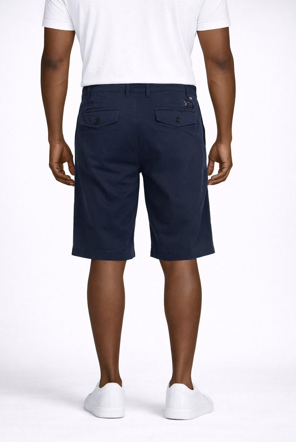 Bermuda Uomo in Cotone Stretch con Logo