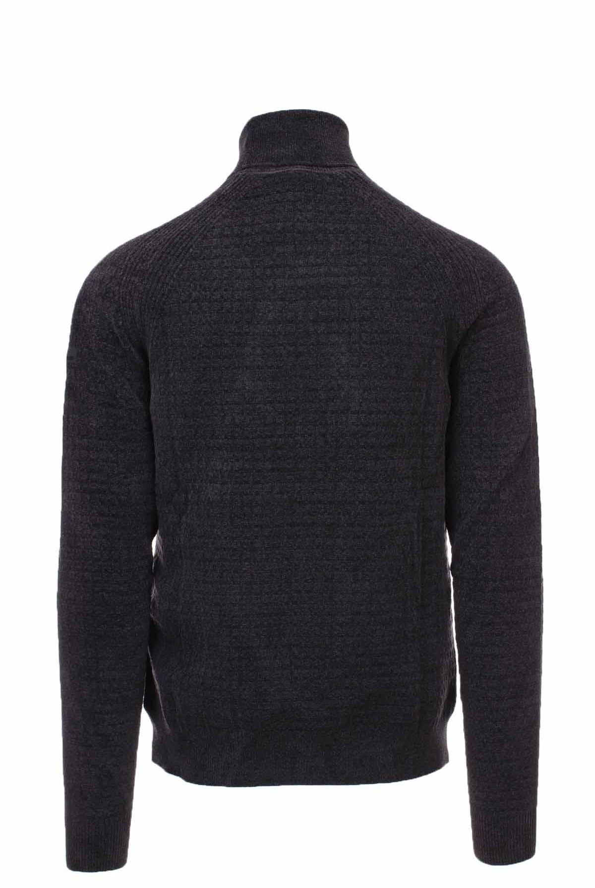 velvet square turtleneck