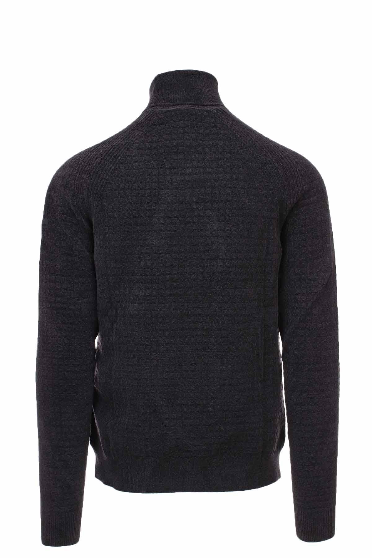 velvet square turtleneck