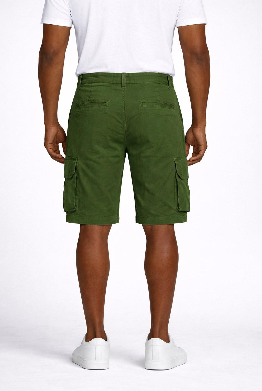 Bermuda Cargo Uomo in Cotone Stretch