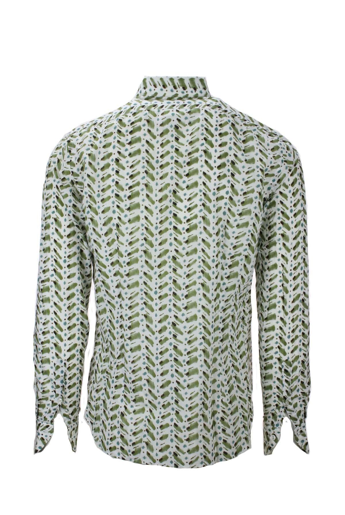 Camicia fantasia cotone