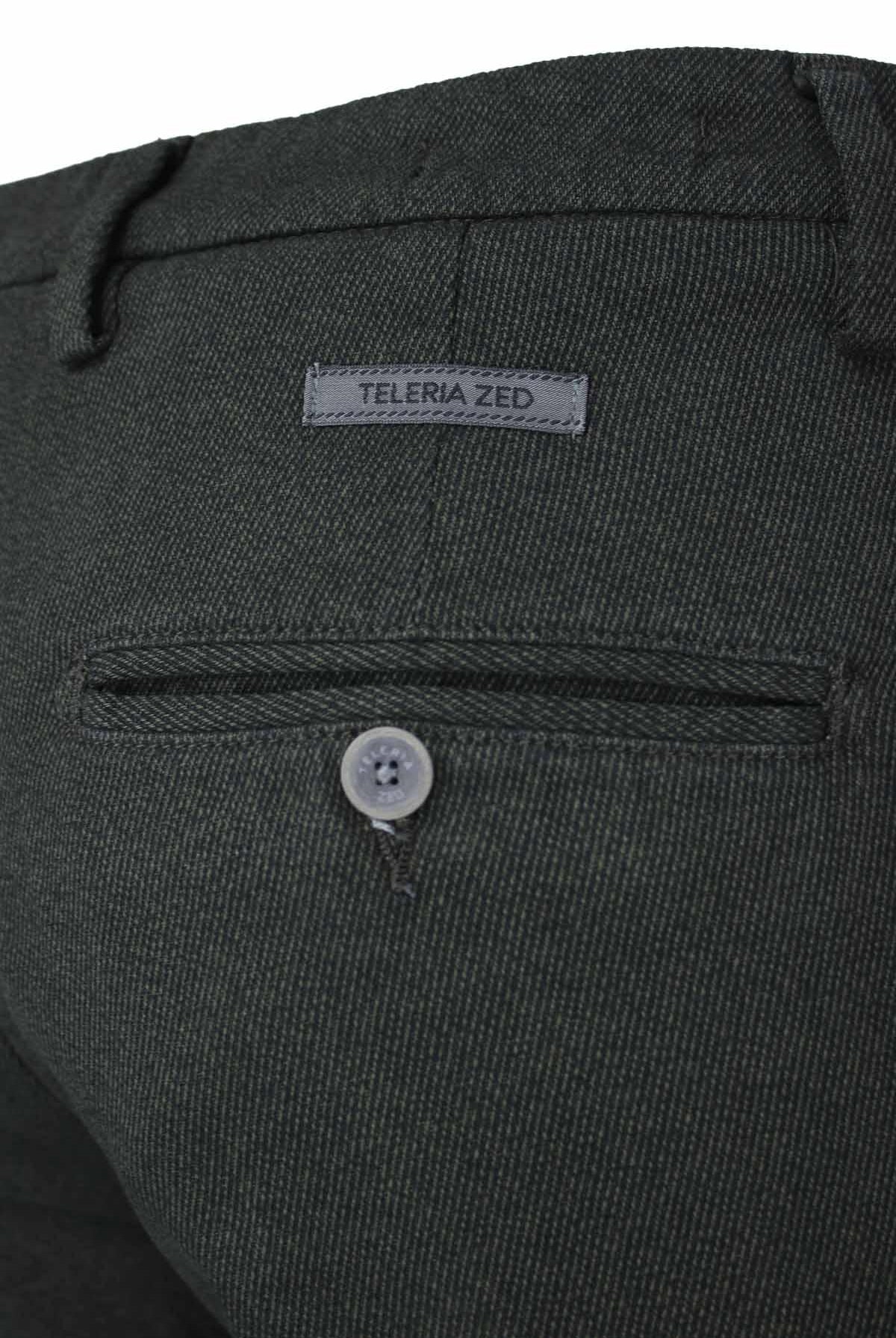 Pantalone chino in cotone armaturato stretch