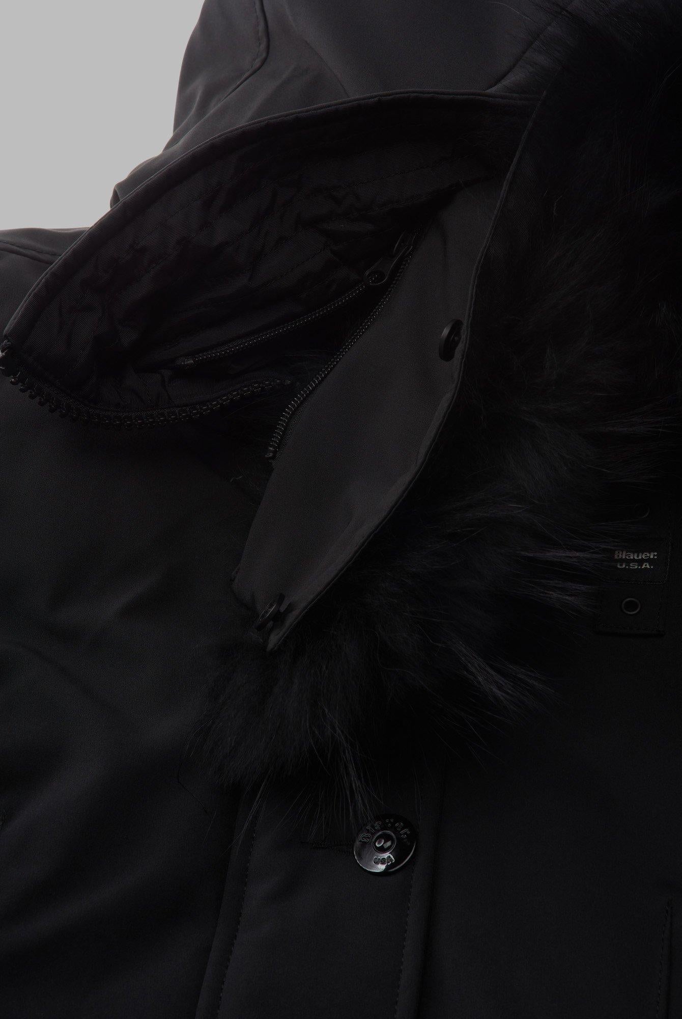 Parka con cappuccio in pelliccia IRMA