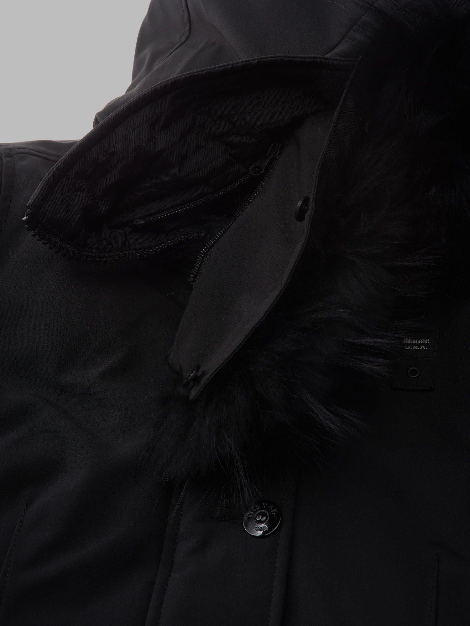 Parka con cappuccio in pelliccia IRMA