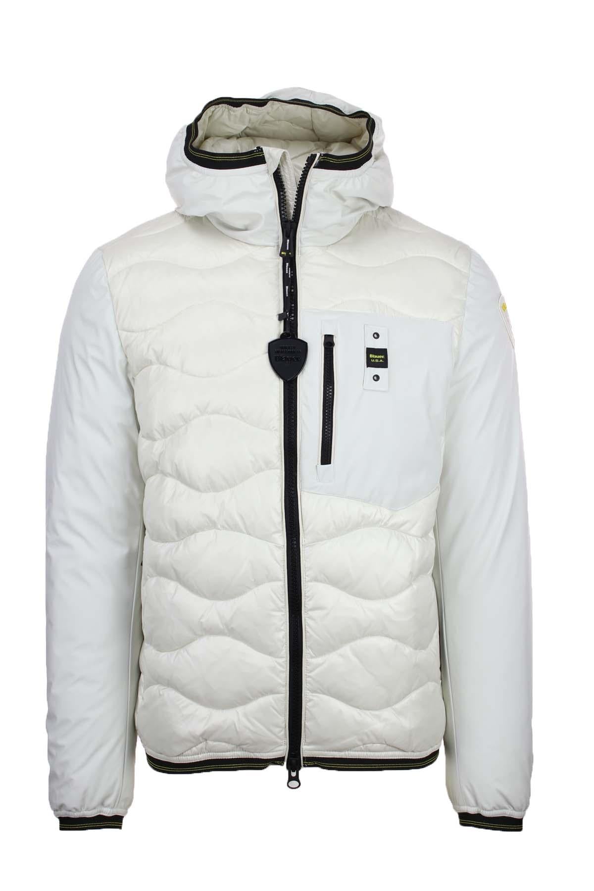 Piumino in nylon e neoprene ALBERT