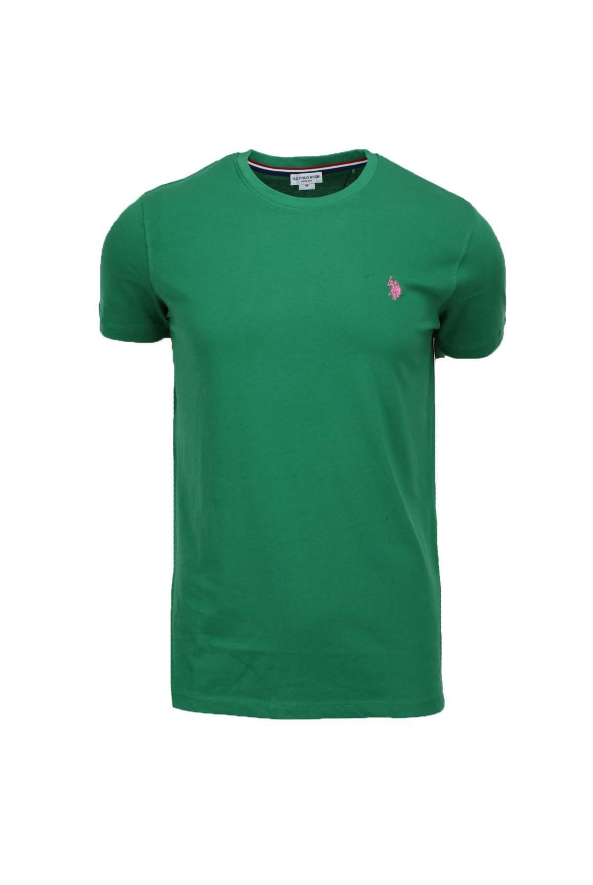 T-shirt mezza manica in cotone con logo