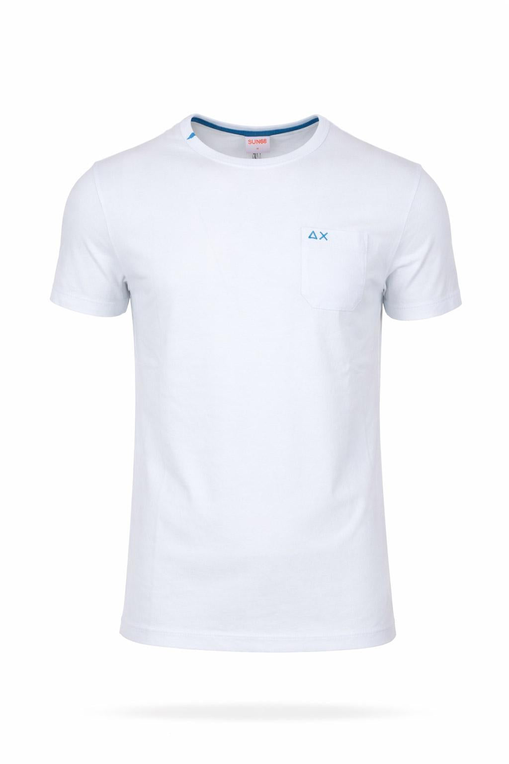 Tshirt Uomo in Cotone con Taschino