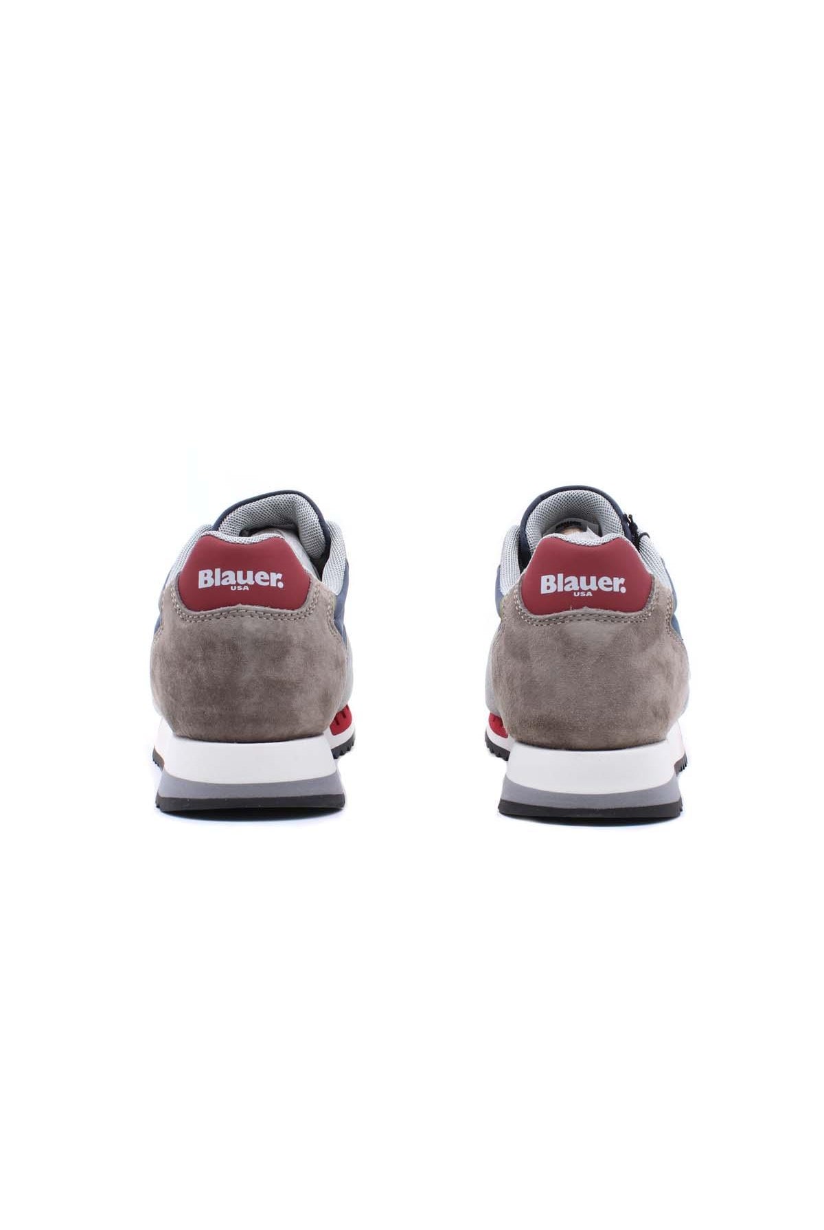 Sneaker Uomo con passante logato mesh e Cordura queens01