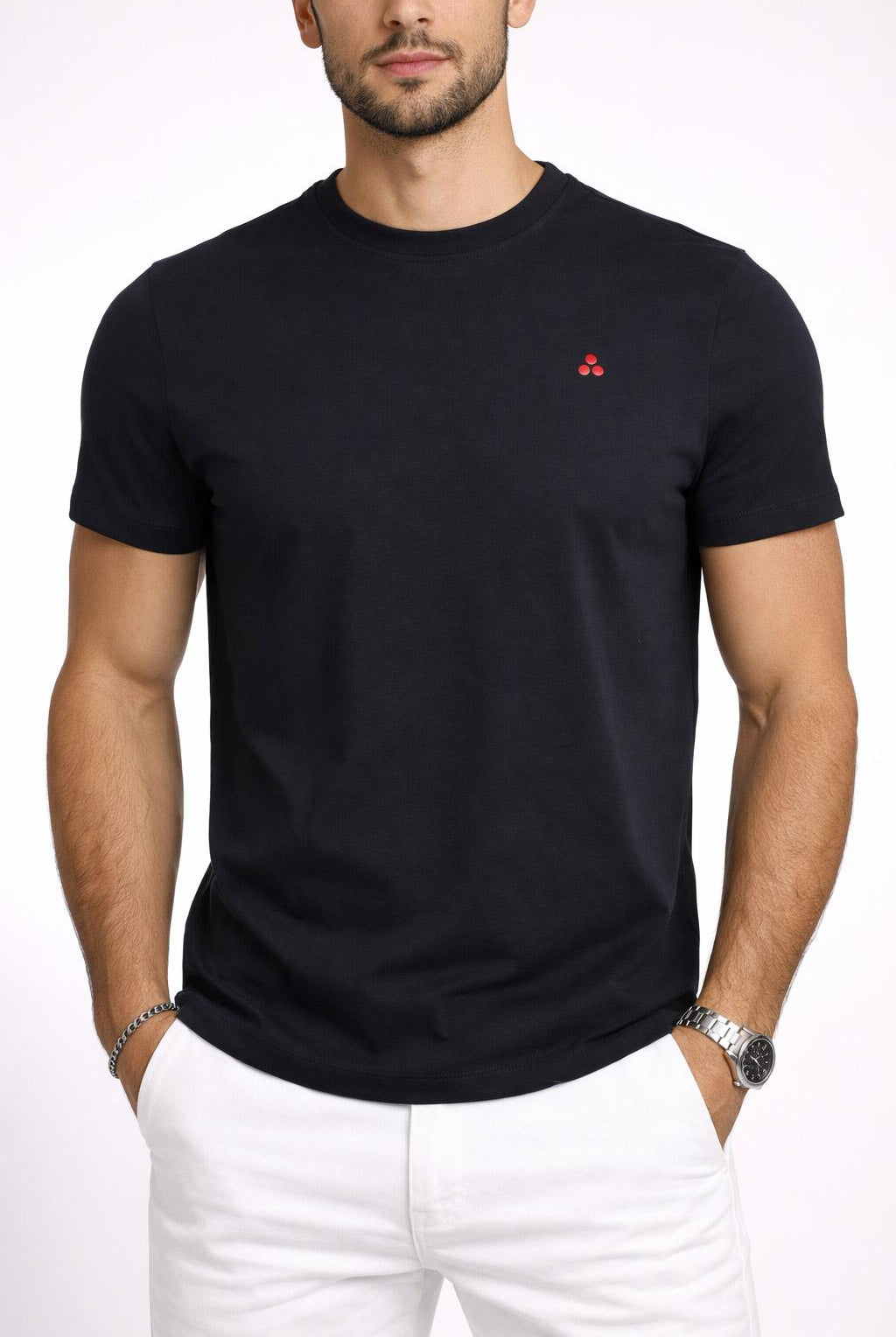 T-Shirt Uomo Cotone Logo Manderly