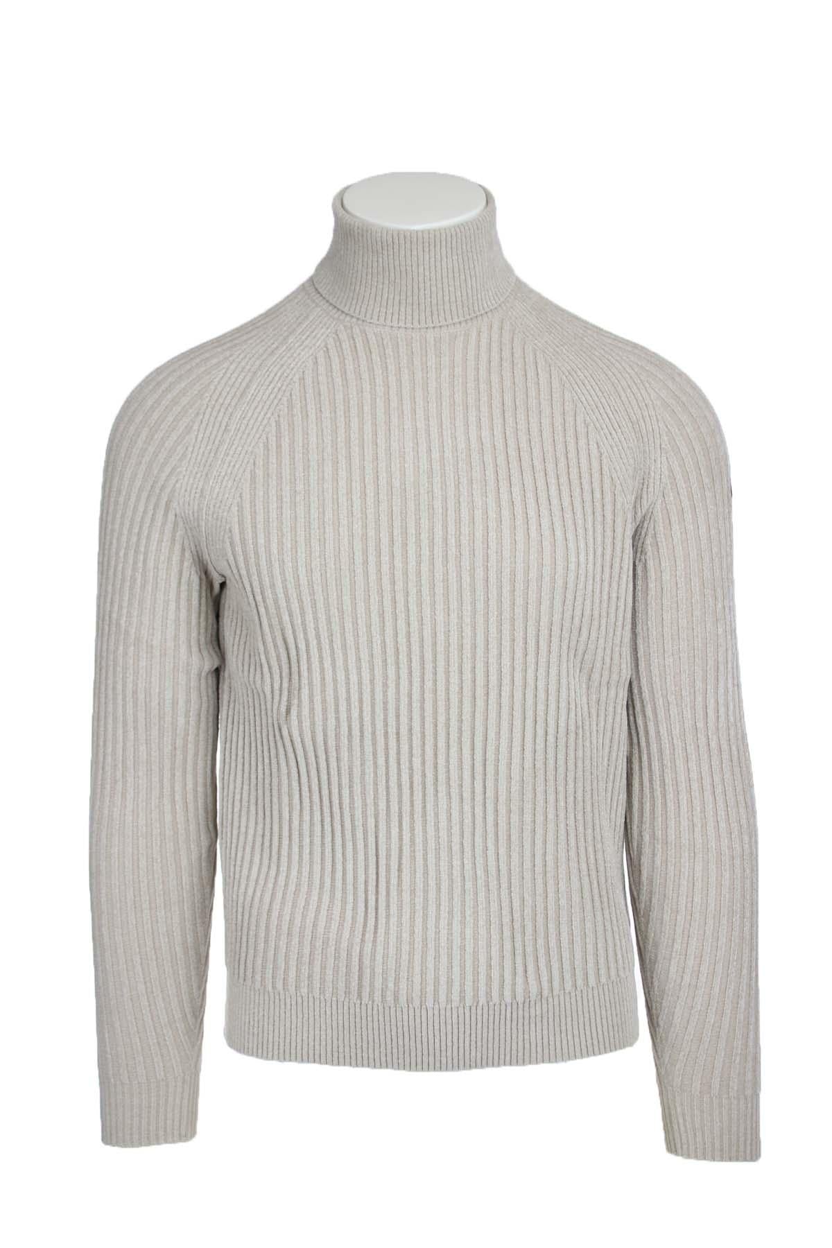 Dolcevita in ciniglia velvet rave turtleneck knit