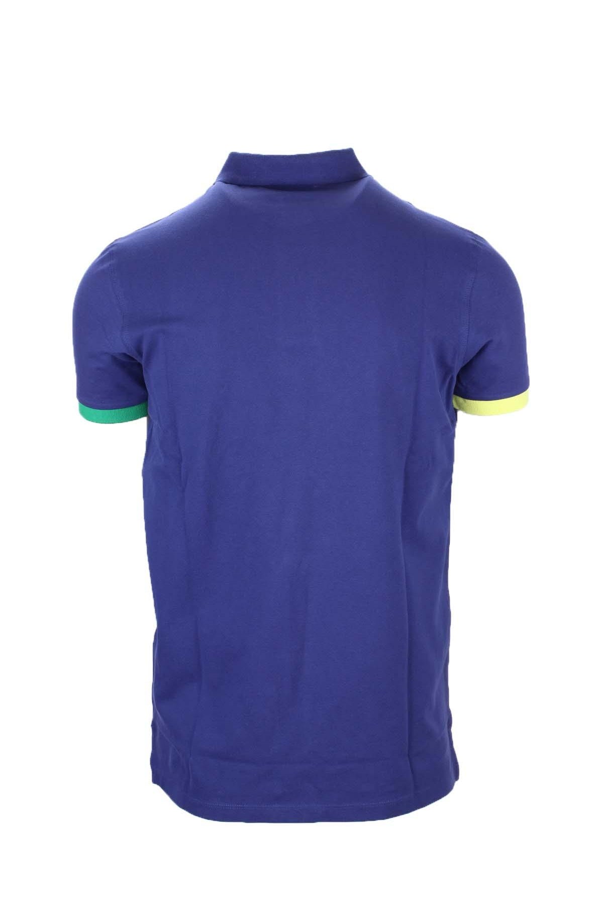 Polo mezza manica con profili in colorati
