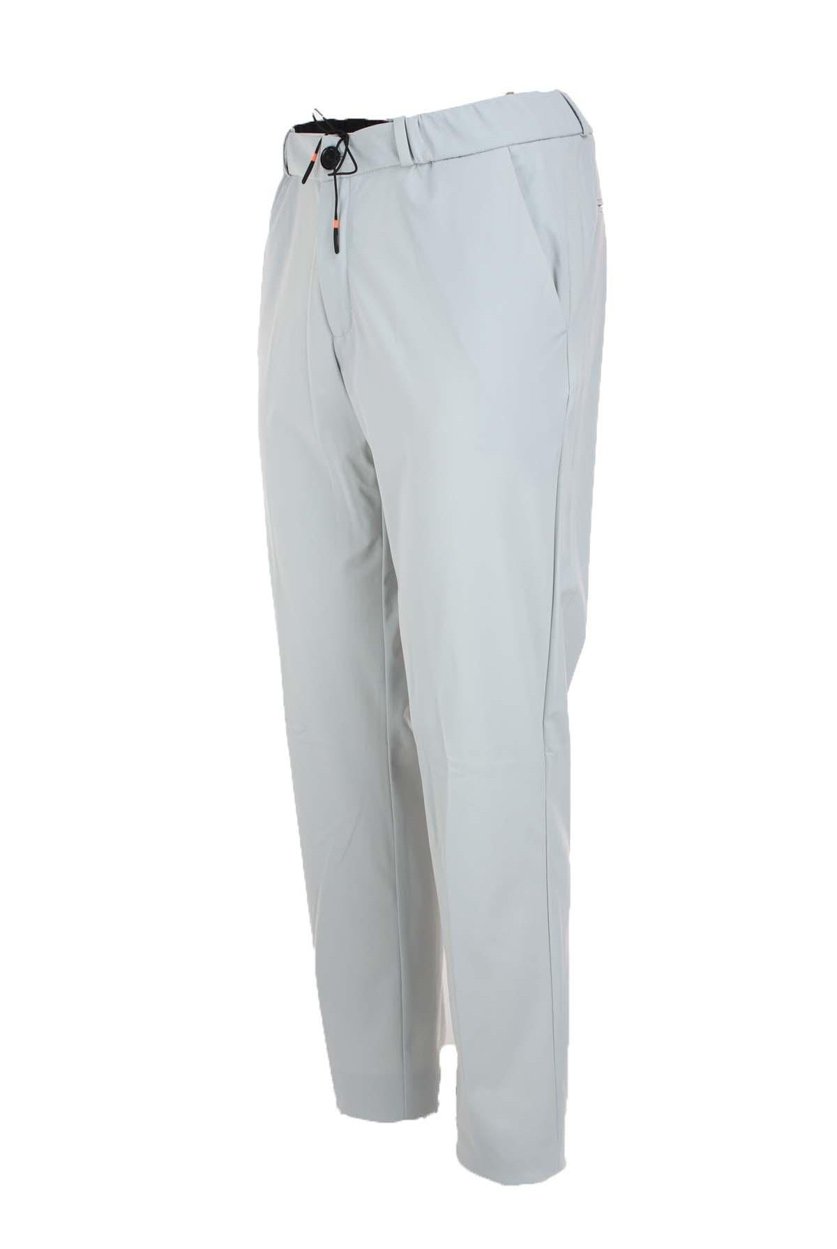 Pantalone chino in tessuto tecnico con coulisse