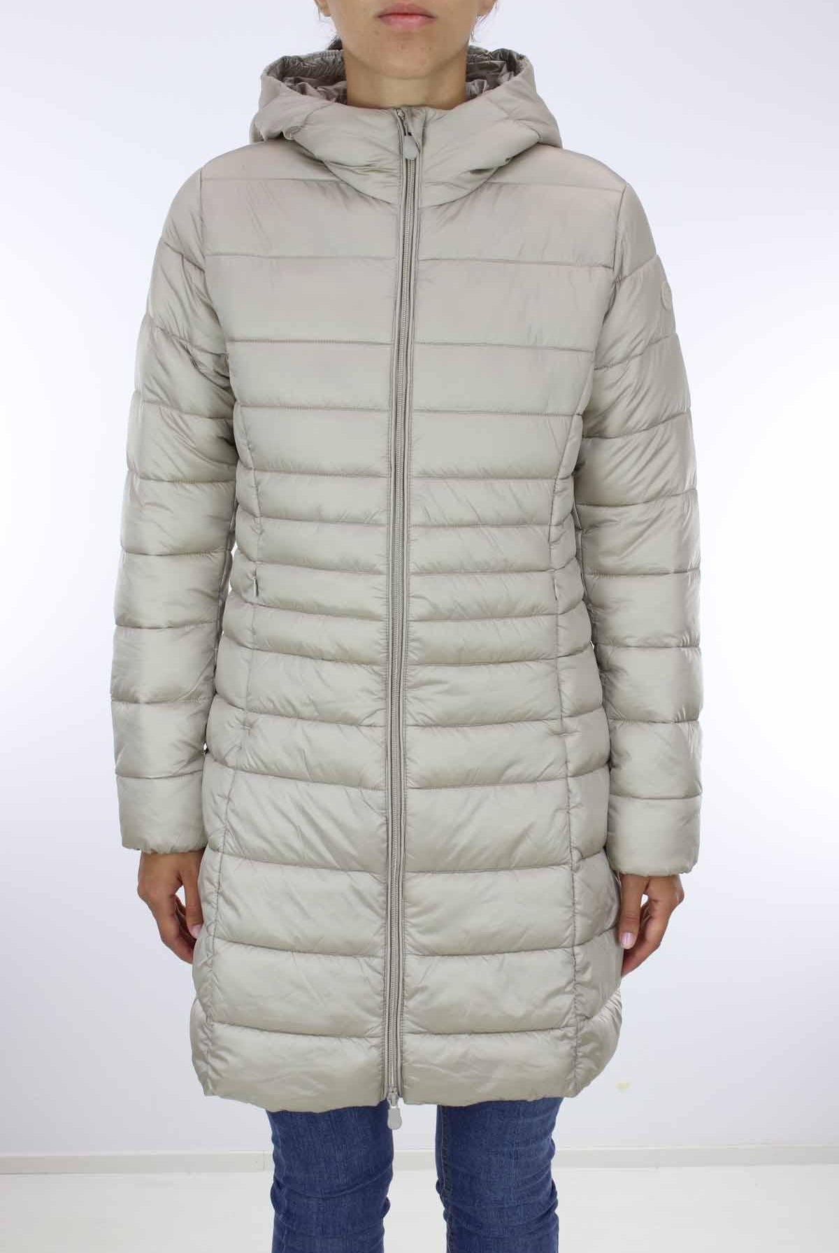 Cappotto lungo con cappuccio Camille