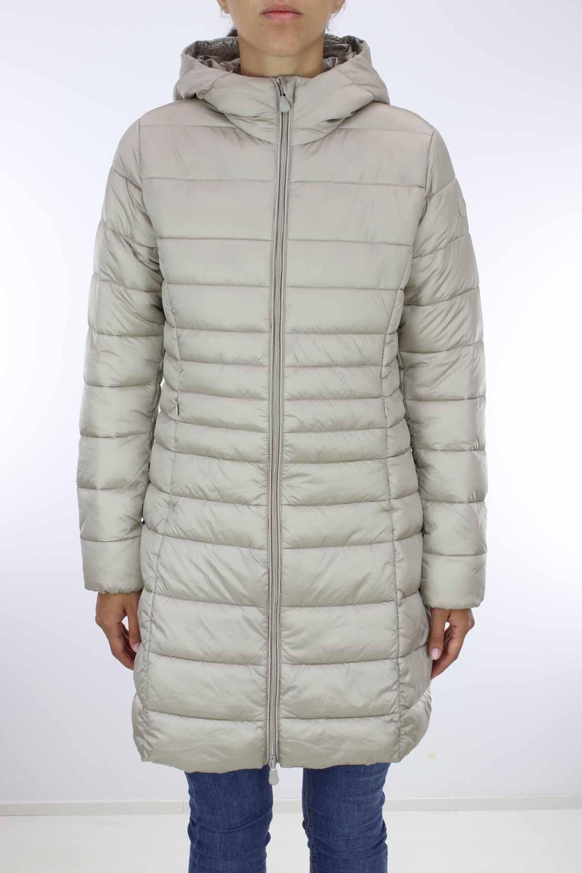 Cappotto lungo con cappuccio Camille