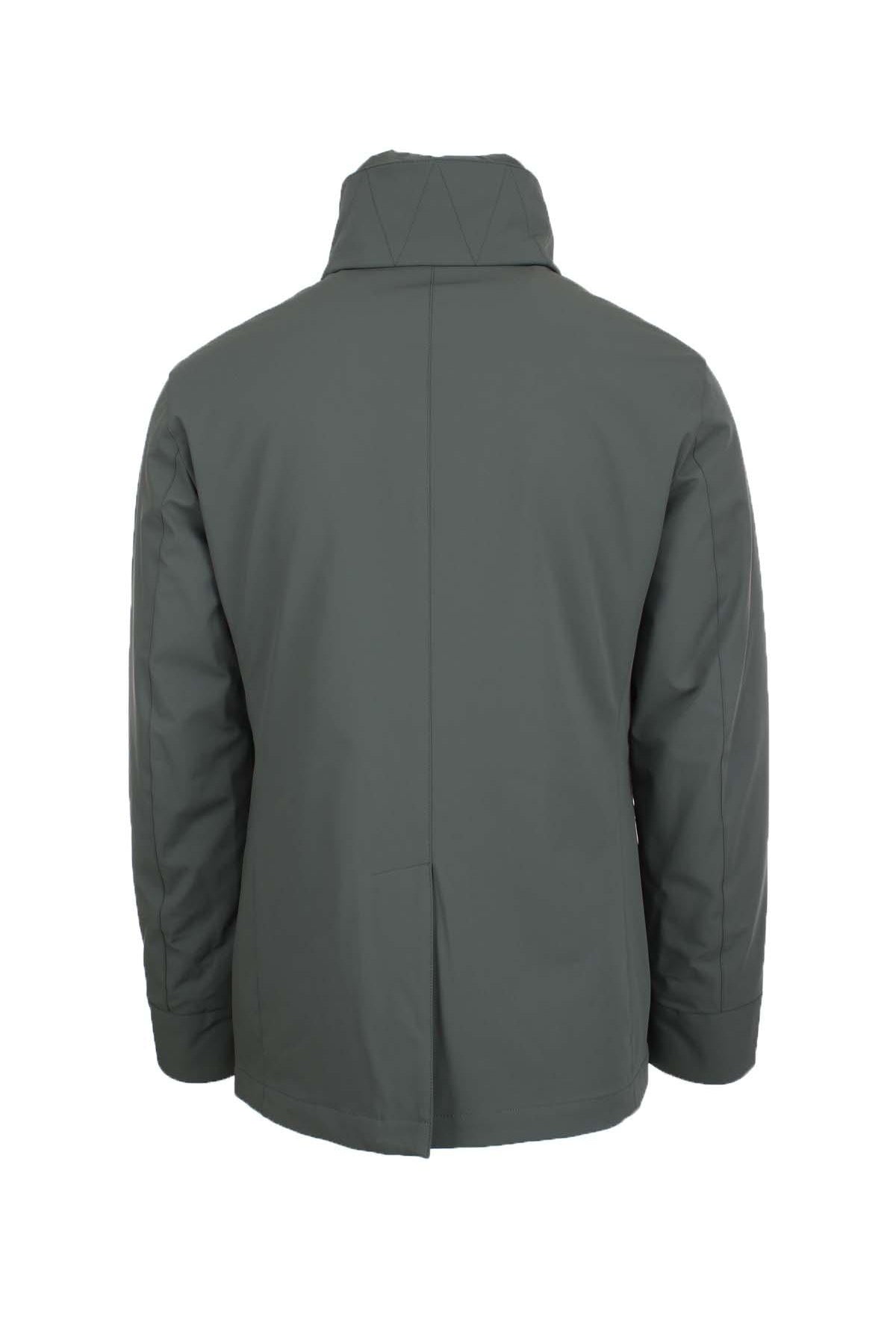 Giacca peacoat doppiopetto con pettorina Edmund