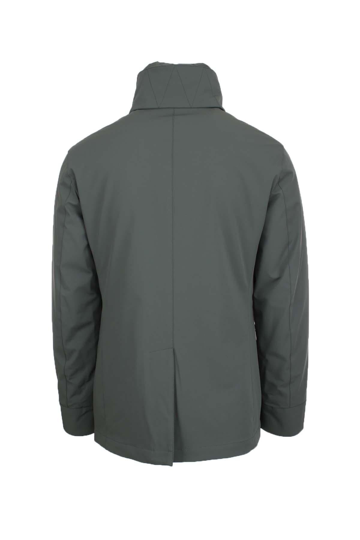 Giacca peacoat doppiopetto con pettorina Edmund