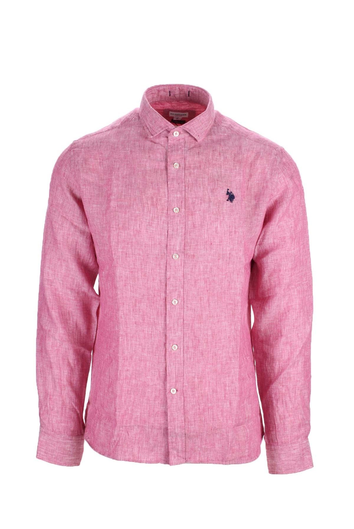 Camicia in lino Us Polo Assn