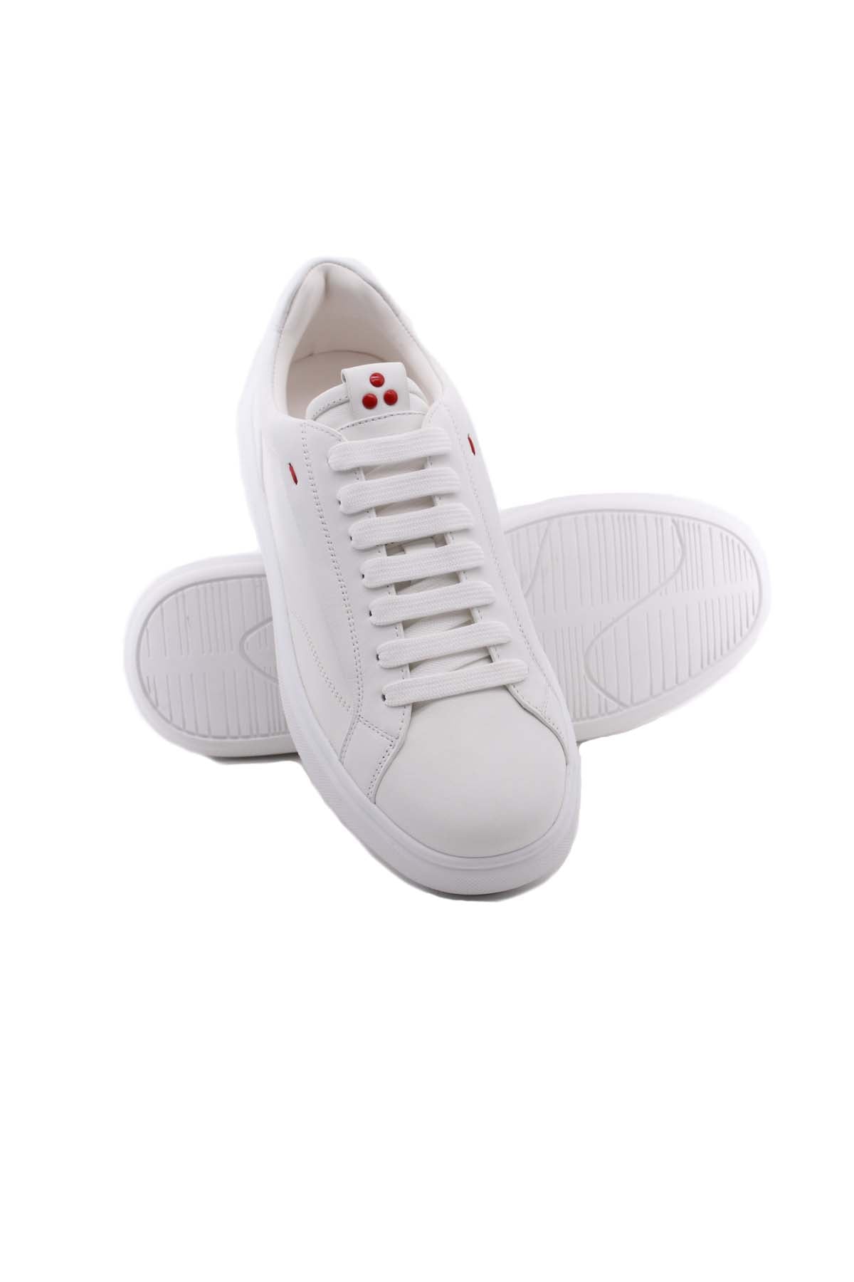 Scarpa sneakers in pelle 