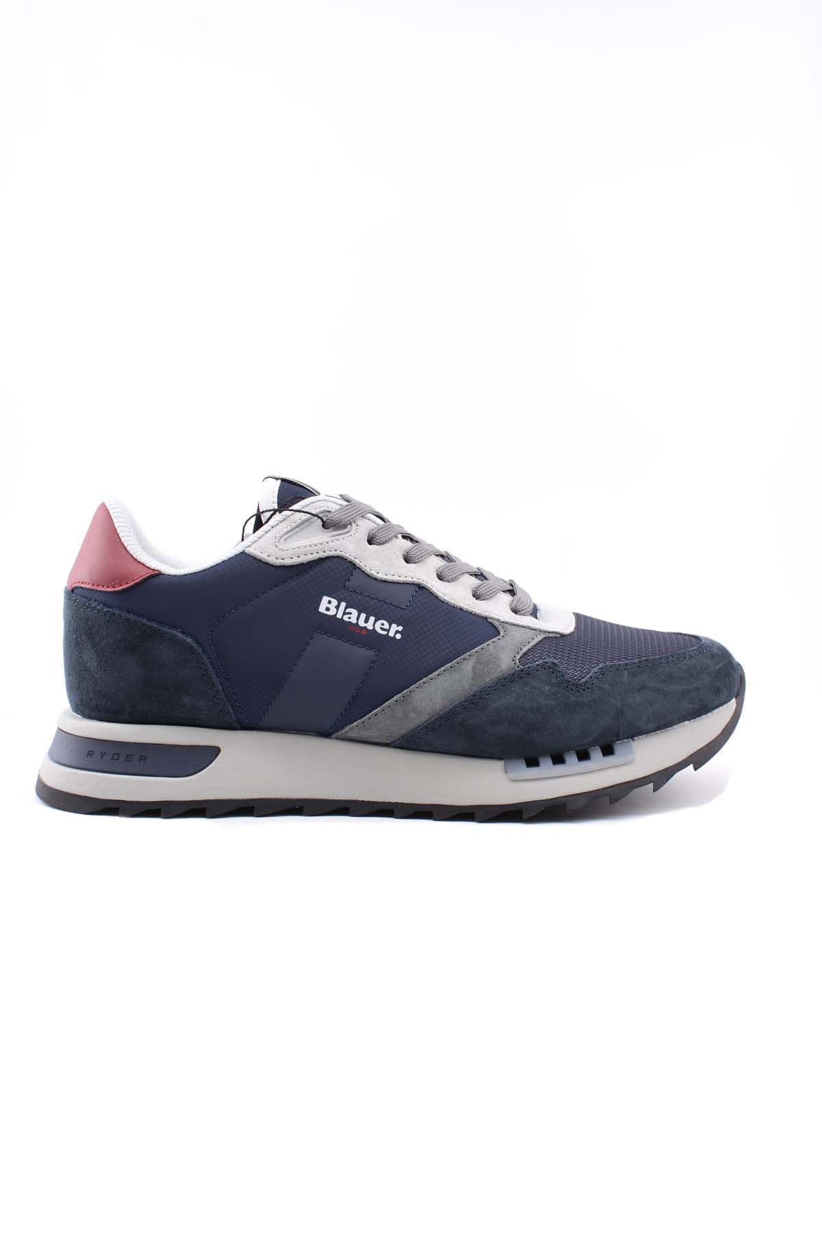 Sneaker Ryder01 in cordura e suede 