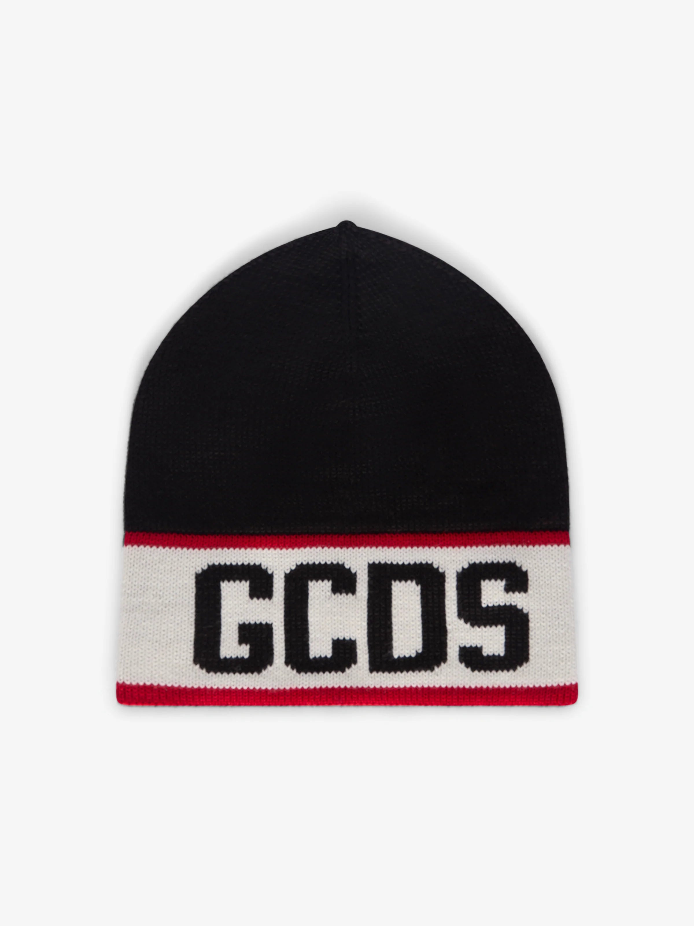 Cappellino in lana con logo GCDS 