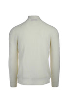 Maglia lupo in lana a coste inglese 