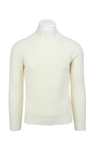 Maglia lupo in lana a coste inglese 