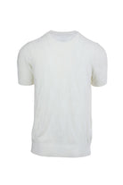 Maglia Uomo Filo Seta Cotone Intarsi 