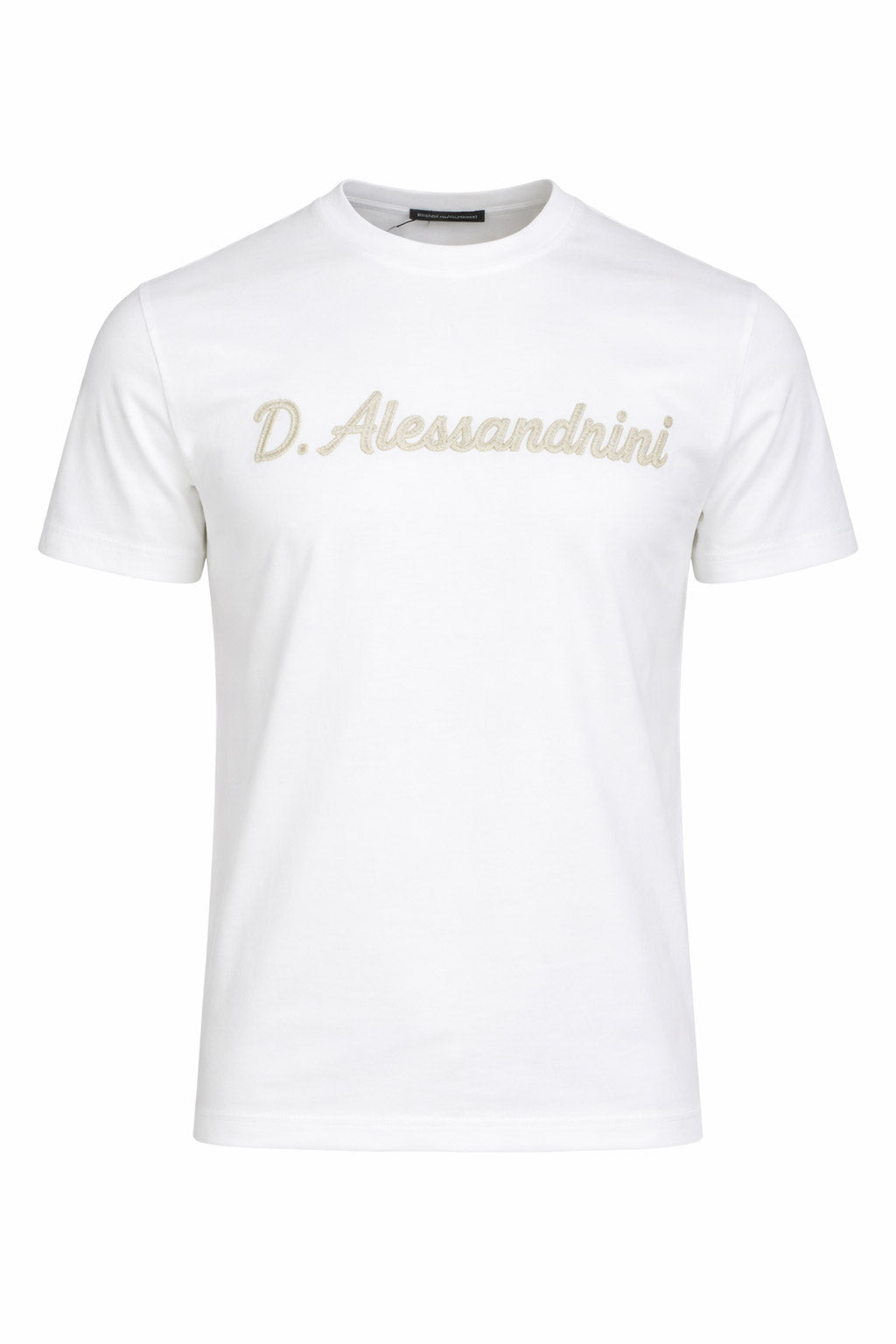 T-Shirt Uomo Logo Lettering Cotone Regular 