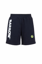 Bermuda in Felpa con Maxi Logo 
