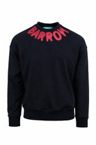 Felpa Uomo con Logo lettering sul Collo 