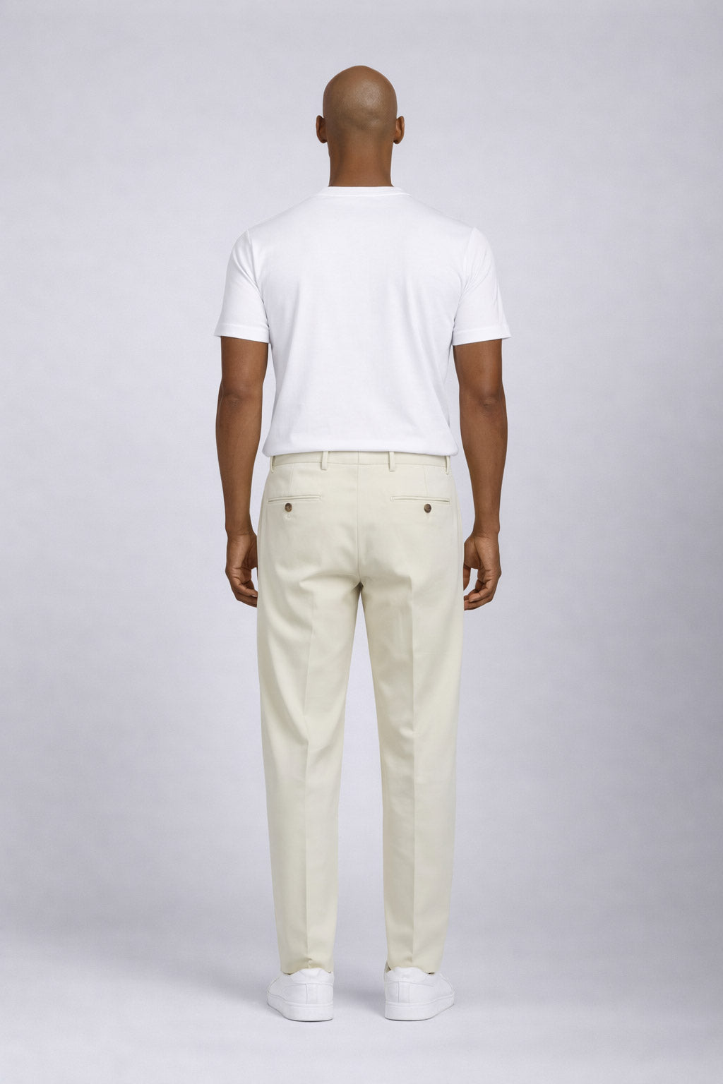 Pantalone Uomo Tasche America in Jersey Stretch 