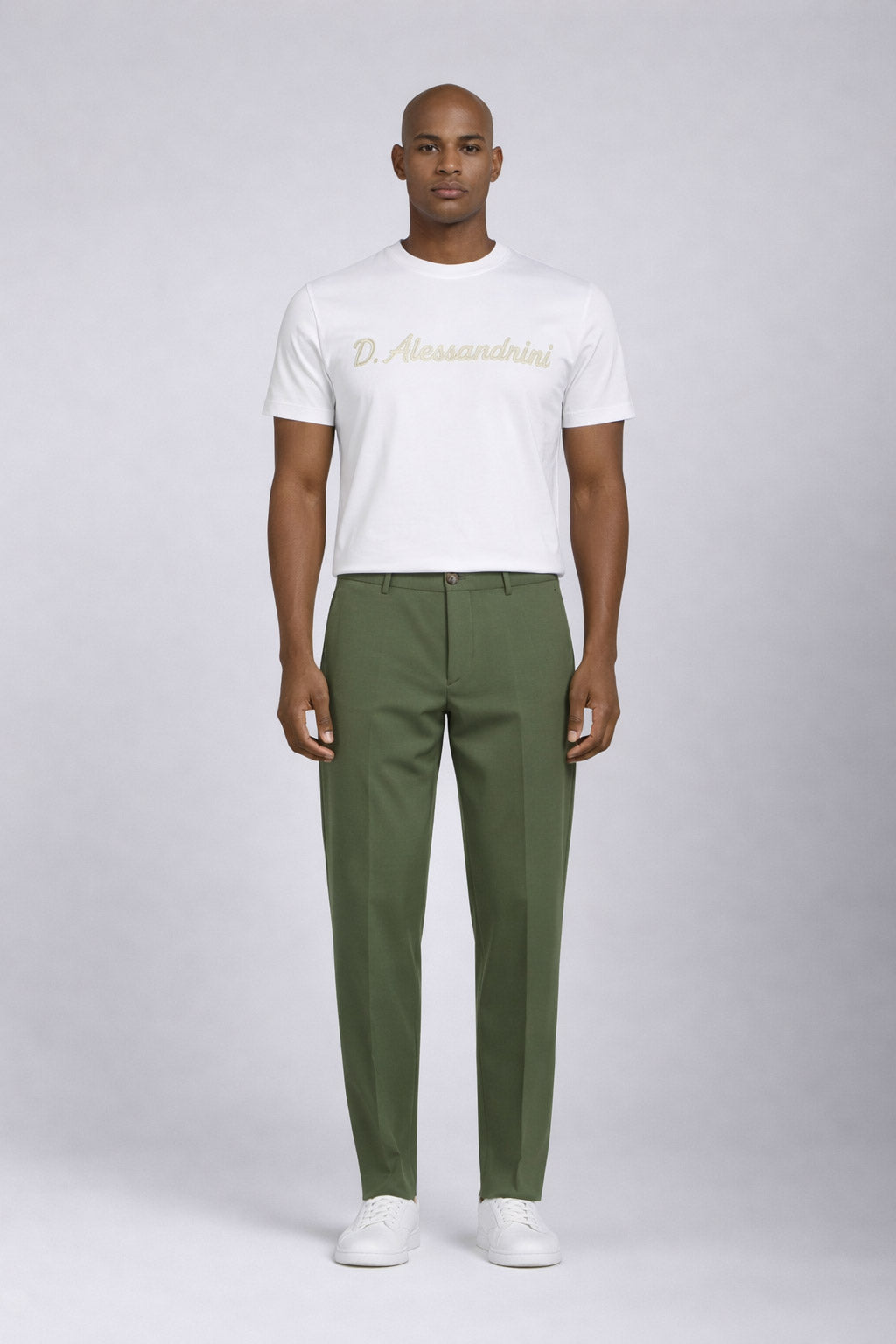 Pantalone Uomo Tasche America in Jersey Stretch 