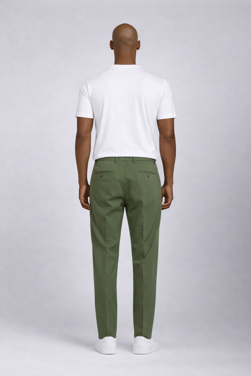 Pantalone Uomo Tasche America in Jersey Stretch 