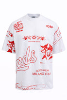 T-Shirt hall over history Grafica Rossa 