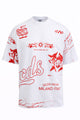 T-Shirt hall over history Grafica Rossa