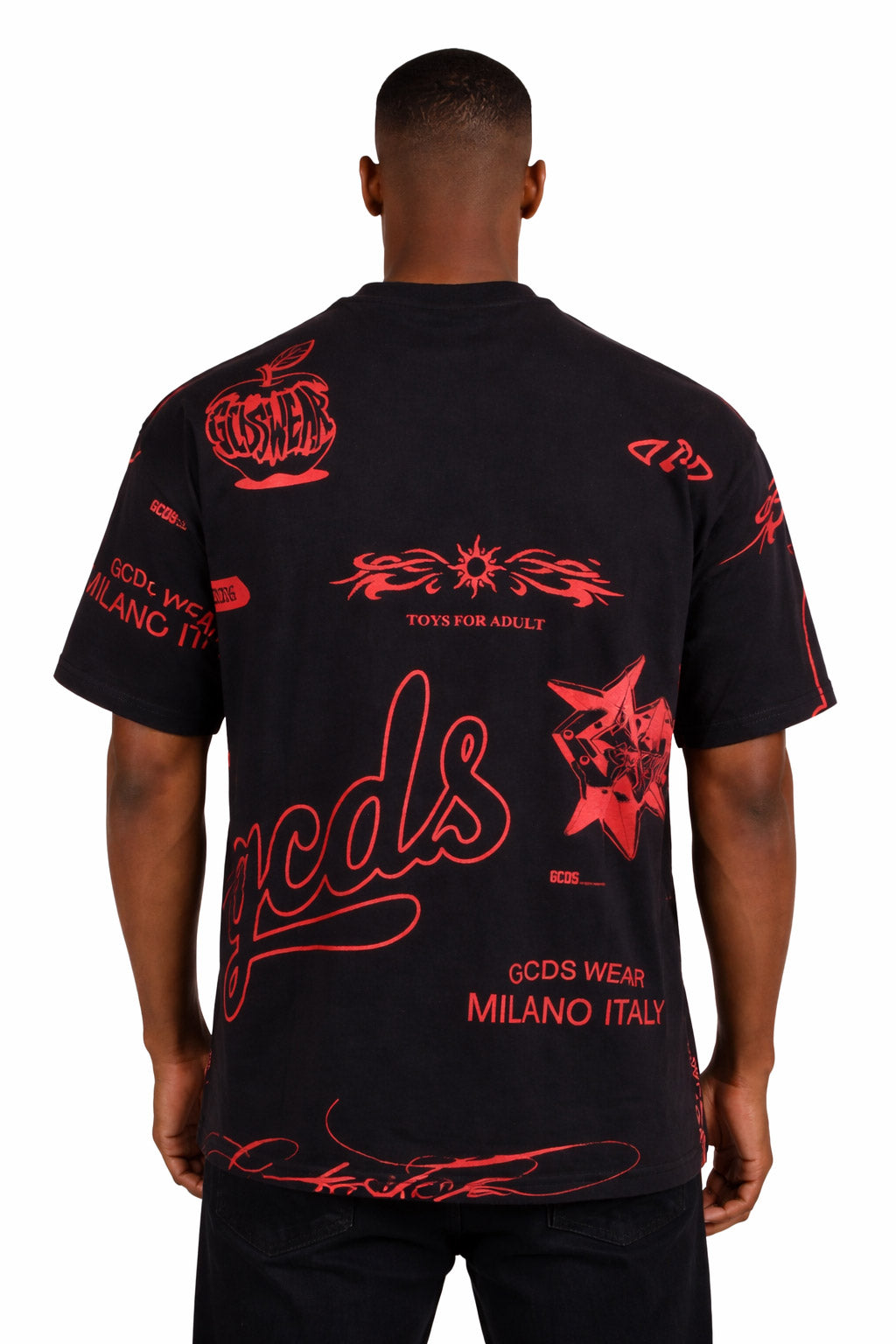 T-Shirt hall over history Grafica Rossa 