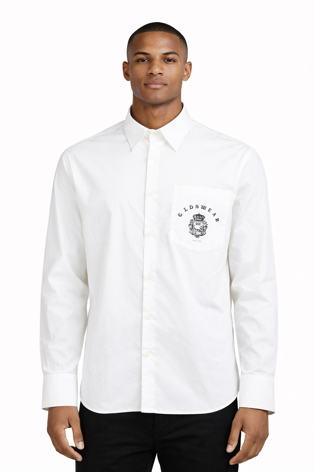 Camicia Oversize uomo con stemma Napoli 