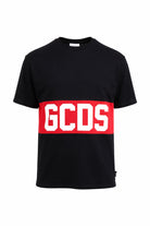 T-Shirt mezza manica Uomo Banda Logata Fronte Retro 