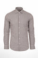 Camicia Uomo a Righe in Cotone Stretch