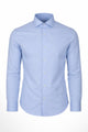 Camicia Uomo Tinta Unita in Cotone Stretch
