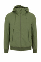 Giubbino Uomo Nylon Stretch Cappuccio 
