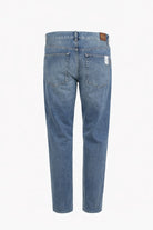 Jeans Uomo 5 Tasche Denim Stretch Used 