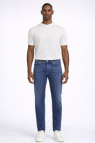 Jeans Uomo 5 Tasche Denim Stretch 