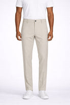 Pantalone Chino Uomo in Jersey con Elastico 