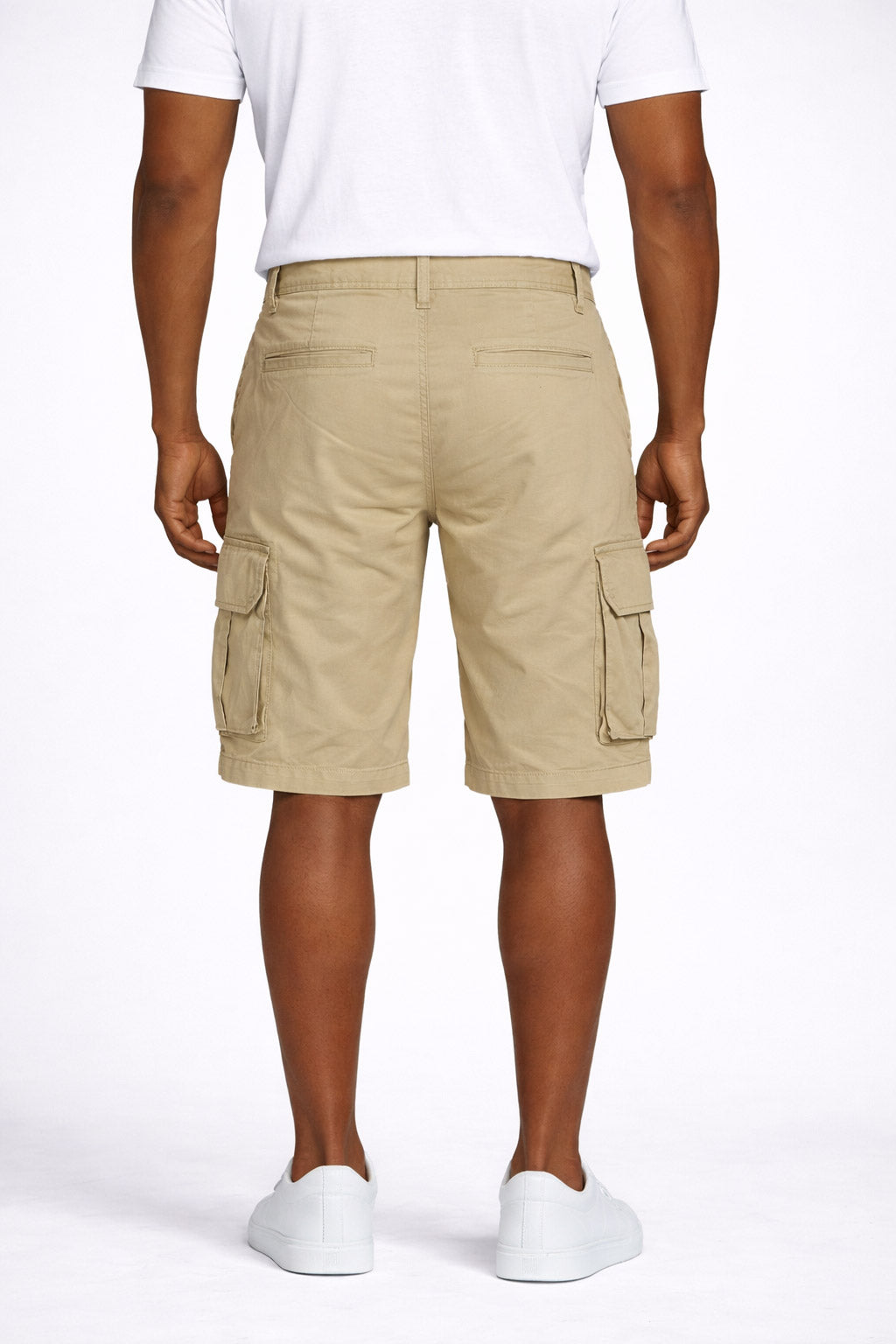 Bermuda Cargo Uomo in Cotone Stretch 