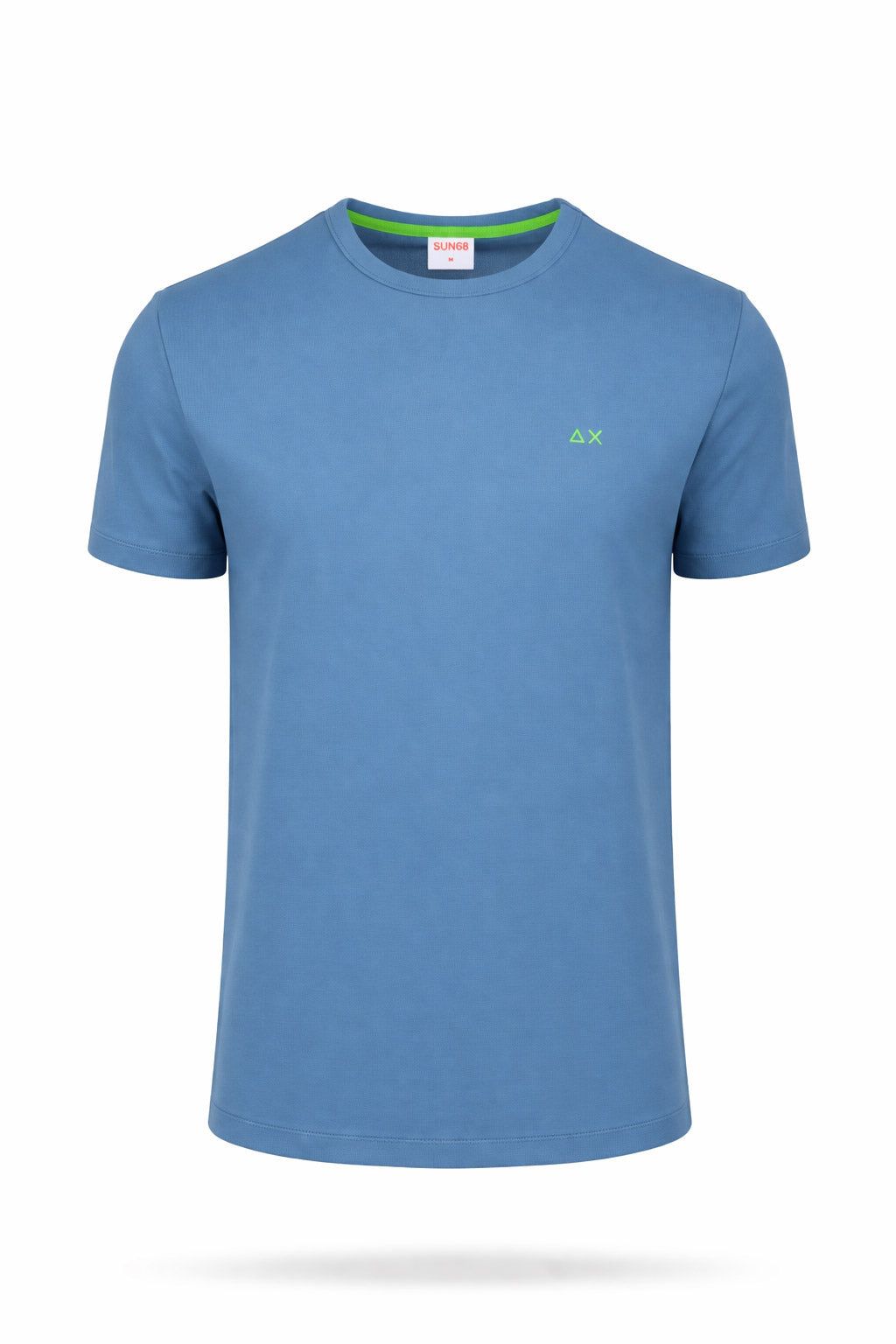 Tshirt Uomo in Piqué Stretch con Logo 