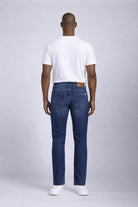 Jeans Uomo 5 Tasche Denim Stretch Slim 