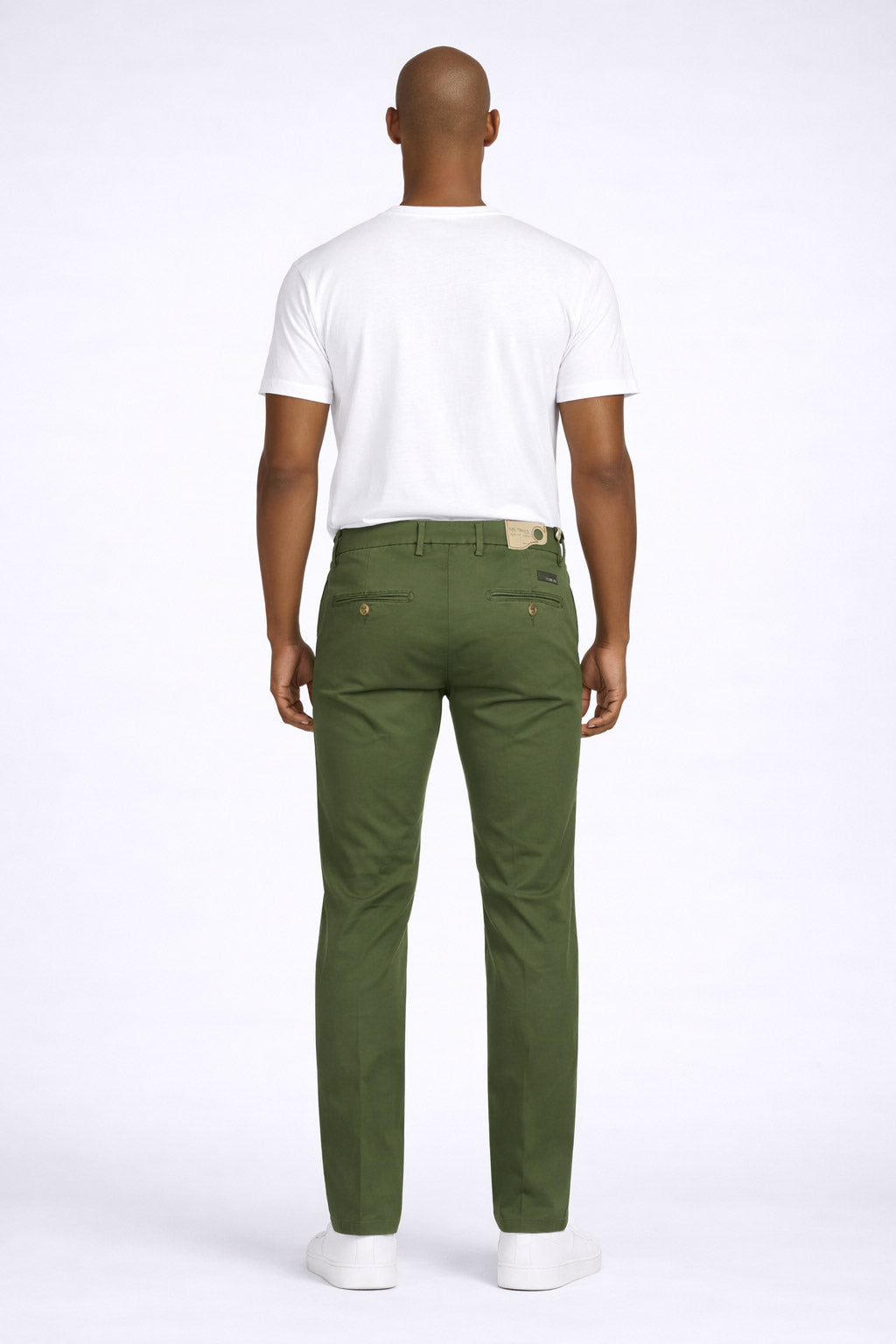 Pantalone chino in cotone stretch 